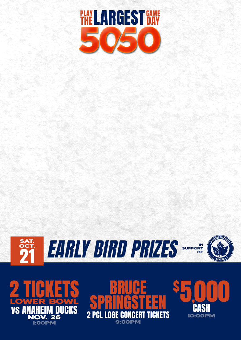 Tickets, Edmonton Oilers