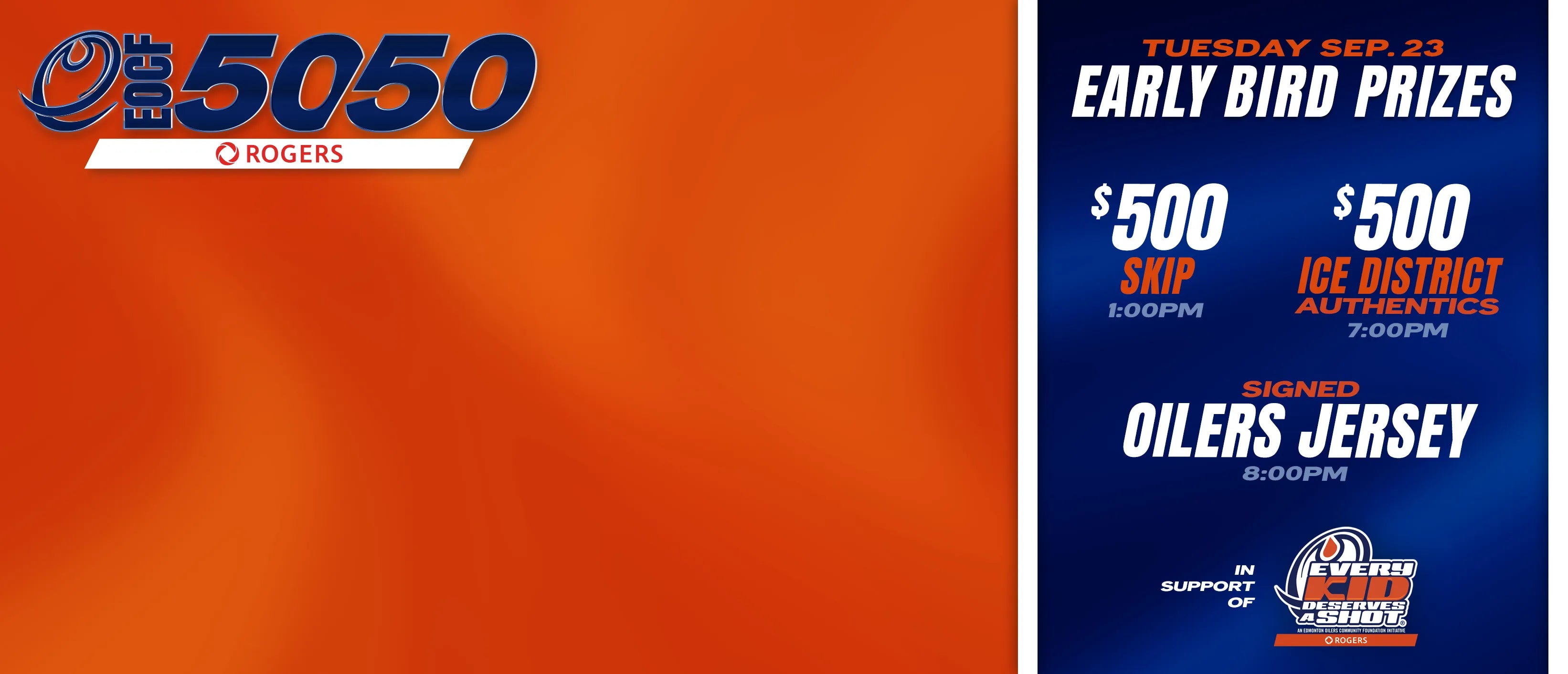 Oilers Tickets Edmonton Oilers 50/50 Tickets – 5050oilers